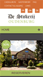 Mobile Screenshot of hoteldestokerij.be